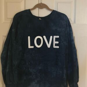 Hayden Los Angeles tie dye medium sweatshirt